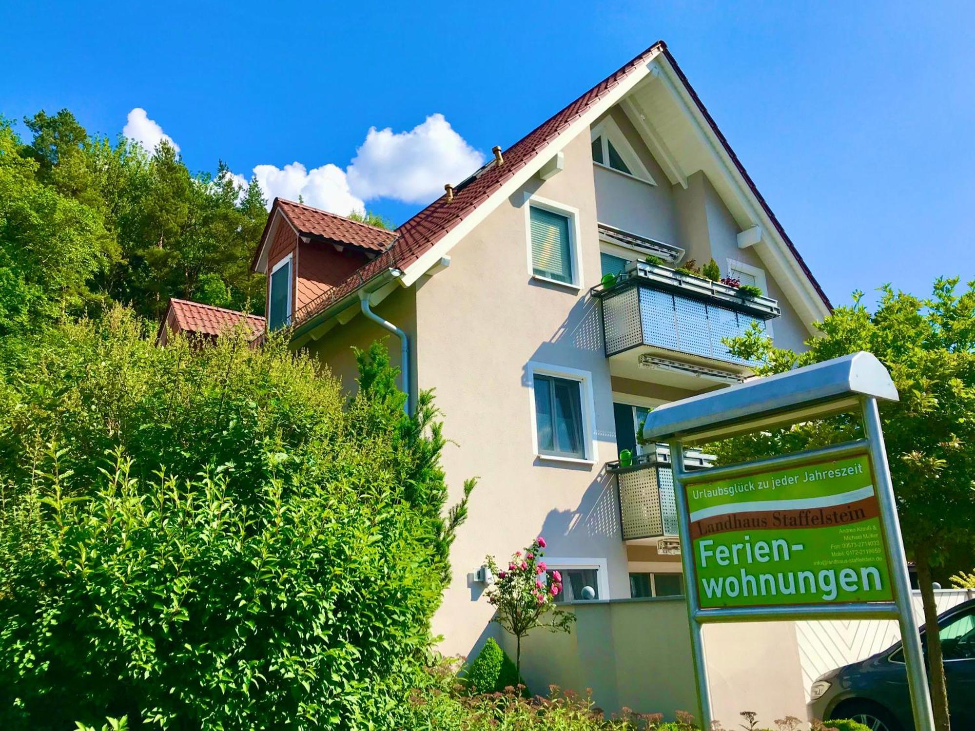 Landhaus Staffelstein Lägenhet Bad Staffelstein Exteriör bild